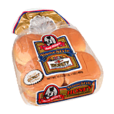 Aunt Millie's Homestyle Hamburger Buns, Honey 8 Ct Left Picture